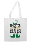 Educator of elves tote style shopping bag