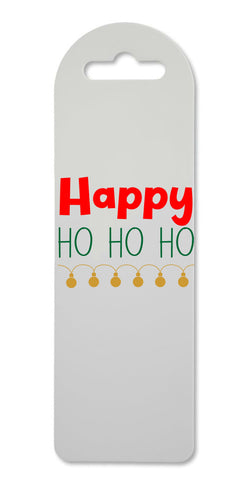 Happy ho ho ho lights printed lightweight bookmark