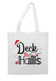 Deck the halls - style 2 tote style shopping bag