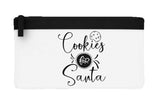 Cookies for Santa flat-style pencil case