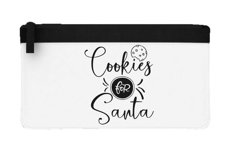 Cookies for Santa flat-style pencil case