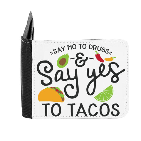 Say Yes To Tacos Food Statement gent's wallet