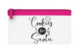 Cookies for Santa flat-style pencil case