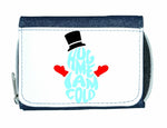 Hug me I am cold snowman stylish ladies purse