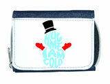 Hug me I am cold snowman stylish ladies purse