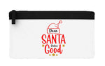 Dear Santa define good style two flat-style pencil case