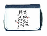 Jesus is the reason for the season style one stylish ladies purse