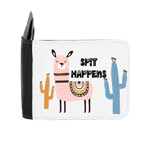 Llama One – Spit Happens Statement gent's wallet