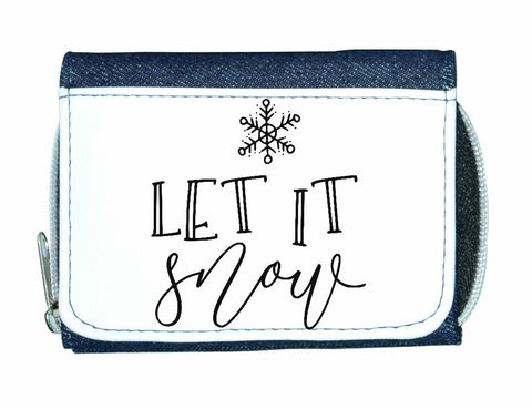 Let it snow style 1 simple stylish ladies purse