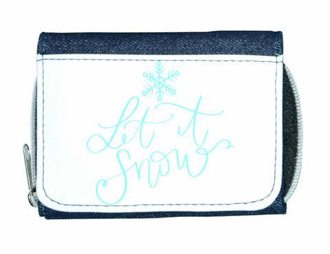 Let it snow style 2 swirly stylish ladies purse