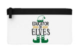 Educator of elves flat-style pencil case