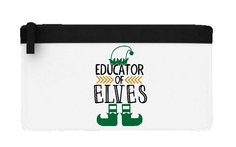 Educator of elves flat-style pencil case