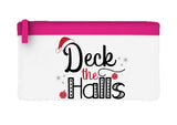 Deck the halls - style 2 flat-style pencil case