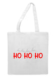 Ho ho ho reindeer tote style shopping bag