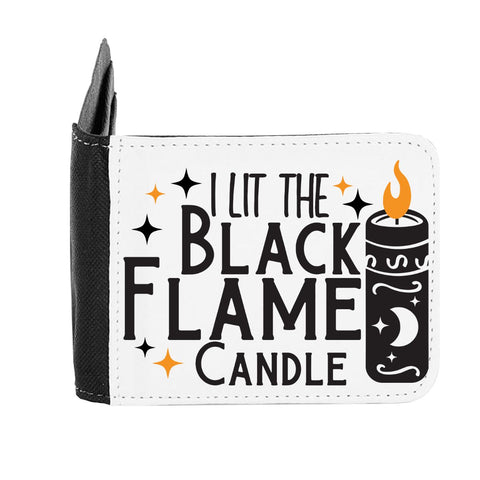 I Lit The Black Candle Flame Hocus Pocus gent's wallet