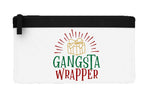 Gangster wrapper style three flat-style pencil case