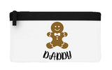 Matching gingerbread men family - Daddy flat-style pencil case