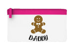 Matching gingerbread men family - Daddy flat-style pencil case