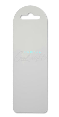 And to all a good night printed lightweight bookmark