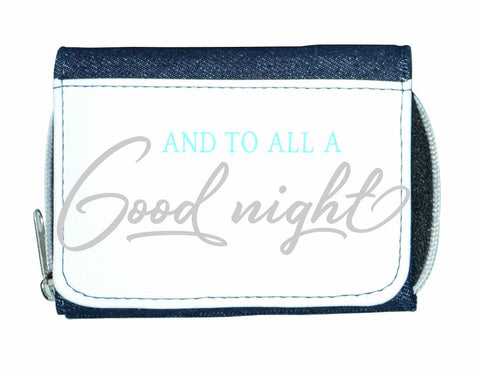 And to all a good night stylish ladies purse