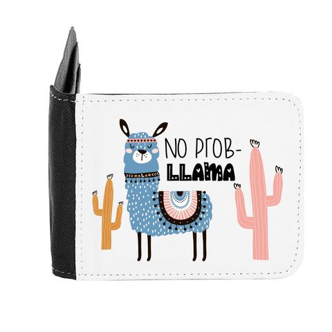 Llama Two – No Problem No Prob-Llama Statement gent's wallet