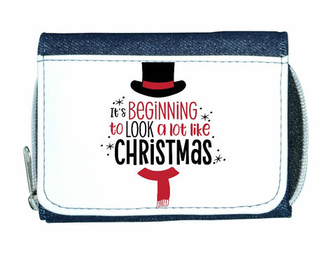 It's beginning to look a lot like Christmas snowman stylish ladies purse