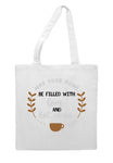 May your home be filled with love and hot cocoa tote style shopping bag