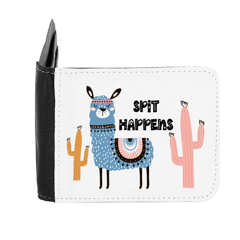 Llama Two – Spit Happens Statement gent's wallet