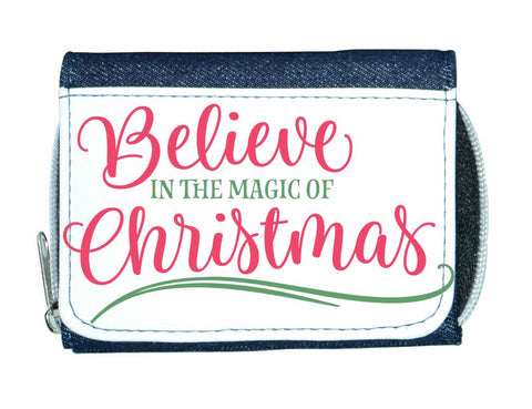 Believe in the magic of Christmas coloured style stylish ladies purse