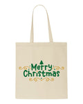 Merry Christmas style 3 tote style shopping bag