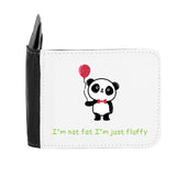 Panda 4 I’m Not Fat I’m Just Fluffy gent's wallet