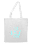 Oh holy night style 1 metallic tote style shopping bag