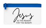 Jesus is the reason for the season style three flat-style pencil case