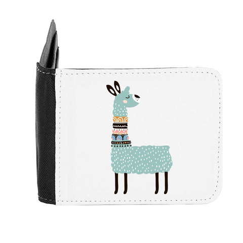 Llama Three – Plain Tribal Style gent's wallet