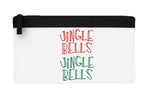 Jingle bells repeat flat-style pencil case