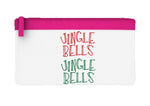 Jingle bells repeat flat-style pencil case