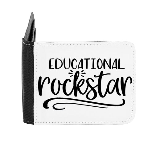 Educational Rockstar Statement gent's wallet