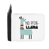 Llama Three – No Problem No Prob-Llama Statement gent's wallet