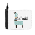 Llama Three – But First, Let Me Take A Selfie Statement gent's wallet