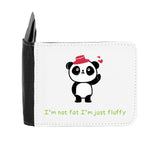 Panda 5 I’m Not Fat I’m Just Fluffy gent's wallet