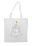 Tis the season Xmas tree tote style shopping bag