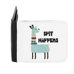 Llama Three – Spit Happens Statement gent's wallet