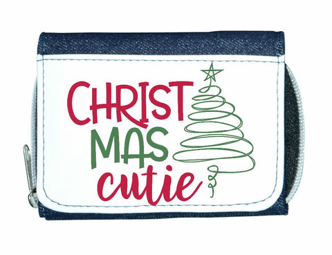 Christmas Cutie squiggle tree stylish ladies purse