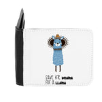 Llama Four - Save The Drama For A Llama Statement gent's wallet