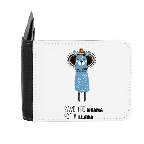 Llama Four - Save The Drama For A Llama Statement gent's wallet