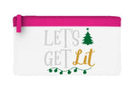 Let's get lit flat-style pencil case