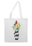 Tropical flowers (style 1M) - Just chill out tote style shopping bag