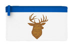 Merry and bright style 1 reindeer flat-style pencil case