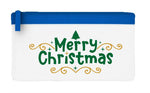 Merry Christmas style 3 flat-style pencil case