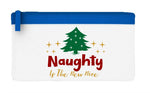 Naughty is the new nice flat-style pencil case